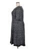 Connected Apparel Tweed Gray Casual Dress Size 18 - photo 5
