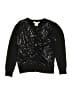 Dreampop by CYNTHIA R. Stars Black Pullover Sweater Size 6 - 7 - photo 1