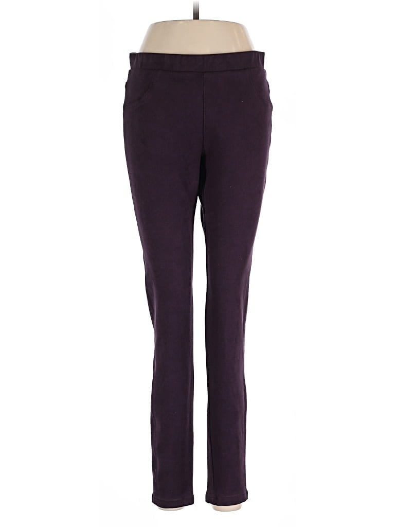 Pre-owned Karen Kane Active Pants In Purple