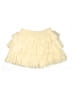 Entro 100% Polyester Solid Ivory Formal Skirt Size L - photo 1