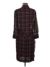 L'Agence 100% Silk Plaid Black Long Sleeve Button-Down Shirt Size 8 - photo 2