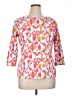 J. McLaughlin Orange 3/4 Sleeve Top Size XL - photo 1
