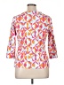 J. McLaughlin Orange 3/4 Sleeve Top Size XL - photo 2