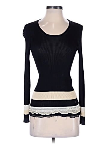 Chanel Striped Ribbed Knit Top (view 1)