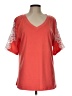 Unbranded Orange Short Sleeve Top Size L - photo 1