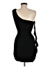 City Studio Solid Black Cocktail Dress Size M - photo 2