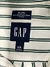 Gap 100% Cotton Stripes Ivory Long Sleeve Button-Down Shirt Size XXS - photo 7