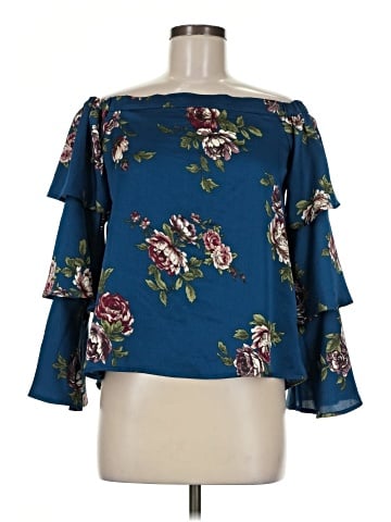 Miami 3/4 Sleeve Blouse (view 1)