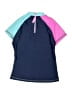 Eddie Bauer Color Block Solid Blue Rash Guard Size S (kids) - photo 2