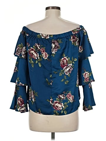 Miami 3/4 Sleeve Blouse (view 2)