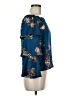 Miami 100% Polyester Blue 3/4 Sleeve Blouse Size S - photo 4