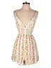 American Threads 100% Rayon Ivory Romper Size M - photo 1