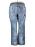 MICHAEL Michael Kors Checkered-gingham Blue Jeans Size 22 - photo 2