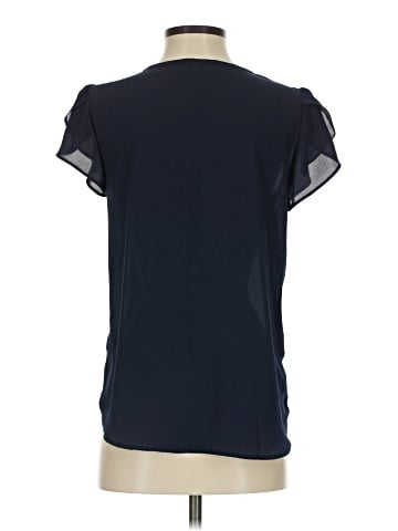 Ann Taylor LOFT Outlet Short Sleeve Blouse (view 2)