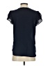 Ann Taylor LOFT Outlet 100% Polyester Blue Short Sleeve Blouse Size XS - photo 2