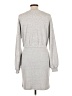 Nine West Gray Casual Dress Size L - photo 2