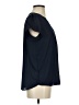 Ann Taylor LOFT Outlet 100% Polyester Blue Short Sleeve Blouse Size XS - photo 4