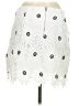 Mi ami 100% Polyester White Casual Skirt Size M - photo 2