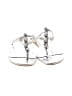 Badgley Mischka 100% Leather Silver Sandals Size 7 1/2 - photo 2