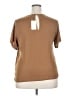 A New Day 100% Polyester Brown Short Sleeve Top Size XXL - photo 2