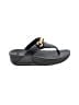 FitFlop Black Flip Flops Size 7 - photo 1