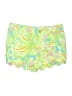 Lilly Pulitzer Print Yellow Shorts Size 0 - photo 1