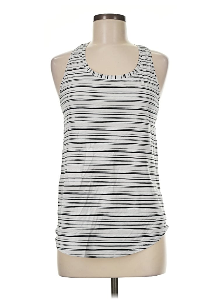 Pre-owned Lululemon Athletica Active Tank Top In White