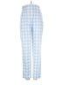 Zara Checkered-gingham Blue Casual Pants Size S - photo 1