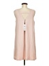 BCBGeneration 100% Polyester Solid Pink Casual Dress Size M - photo 2