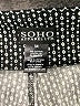 SOHO Apparel Ltd Houndstooth Black Shorts Size 3X - photo 3
