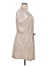 Zella Solid Tan Casual Dress Size XL - photo 4