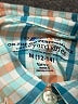 Vineyard Vines Checkered-gingham Teal Long Sleeve Button-Down Shirt Size 12 - 14 - photo 3