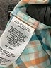 Vineyard Vines Checkered-gingham Teal Long Sleeve Button-Down Shirt Size 12 - 14 - photo 4