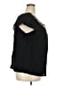 Max Studio Black Short Sleeve Blouse Size 2X - photo 4