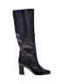 Aldo 100% Leather Black Boots Size 8 1/2 - photo 1
