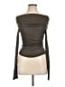Ariseism Brown Gray Long Sleeve Top Size L - photo 1