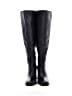 Aldo 100% Leather Black Boots Size 8 1/2 - photo 2