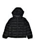 Basic Editions 100% Nylon Solid Black Snow Jacket Size 6 - 7 - photo 1