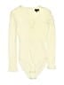 On Twelfth 100% Acrylic Yellow Bodysuit Size S - photo 1