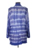 Chico's 100% Linen Blue Cardigan Size Lg (2) - photo 2
