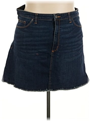 Universal Thread Denim Skirt (view 1)