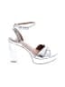 Torrid Silver Sandals Size 8 1/2 (X-wide) - photo 1