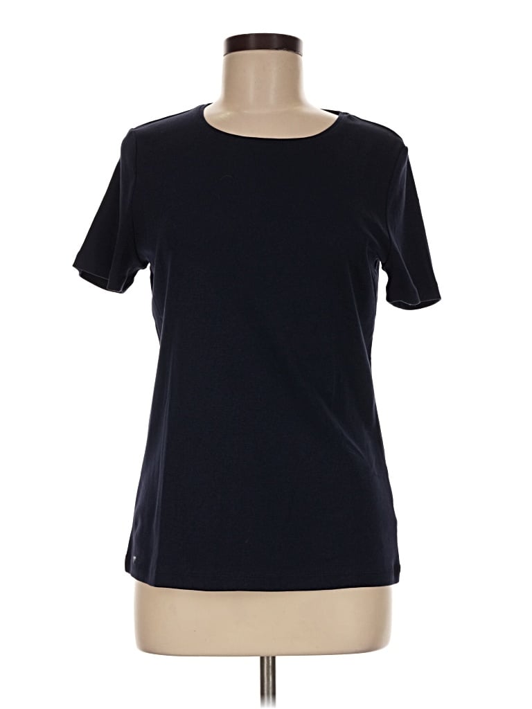 Pre-owned Talbots Outlet Short Sleeve T-shirt In Black