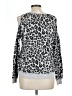 No Comment Animal Print Silver Sweatshirt Size L - photo 2