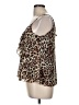 Les Serein 100% Polyester Animal Print Brown Tank Top Size M - photo 5