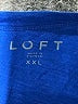 Ann Taylor LOFT Blue Active T-Shirt Size XXL - photo 7