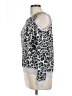 No Comment Animal Print Silver Sweatshirt Size L - photo 5