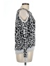 No Comment Animal Print Silver Sweatshirt Size L - photo 4