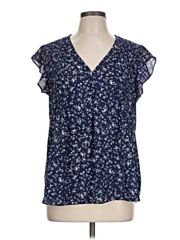 Maison d' Amelie Short Sleeve Blouse (view 1)