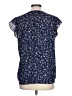 Maison d' Amelie 100% Polyester Blue Short Sleeve Blouse Size L - photo 2